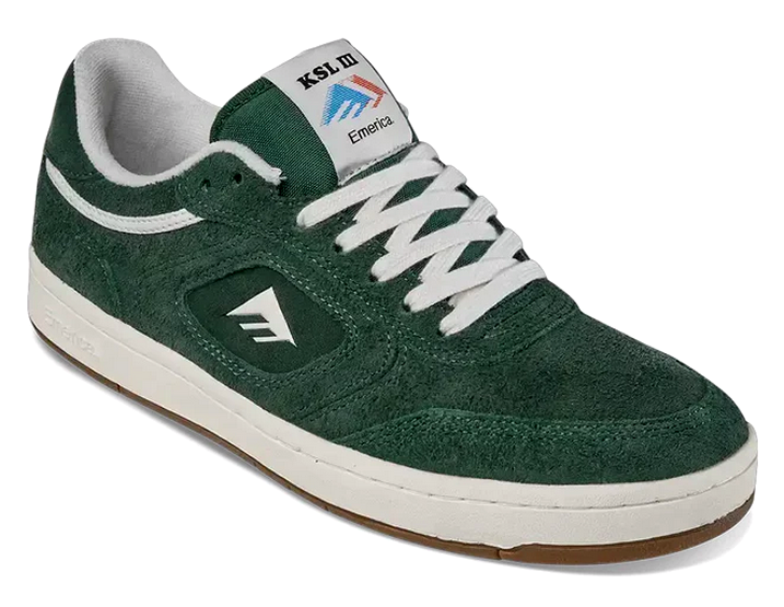 Emerica KSL III Shoe / Hunter Green / Size 09 (image for) Emerica KSL III Shoe / Hunter Green / Size 09